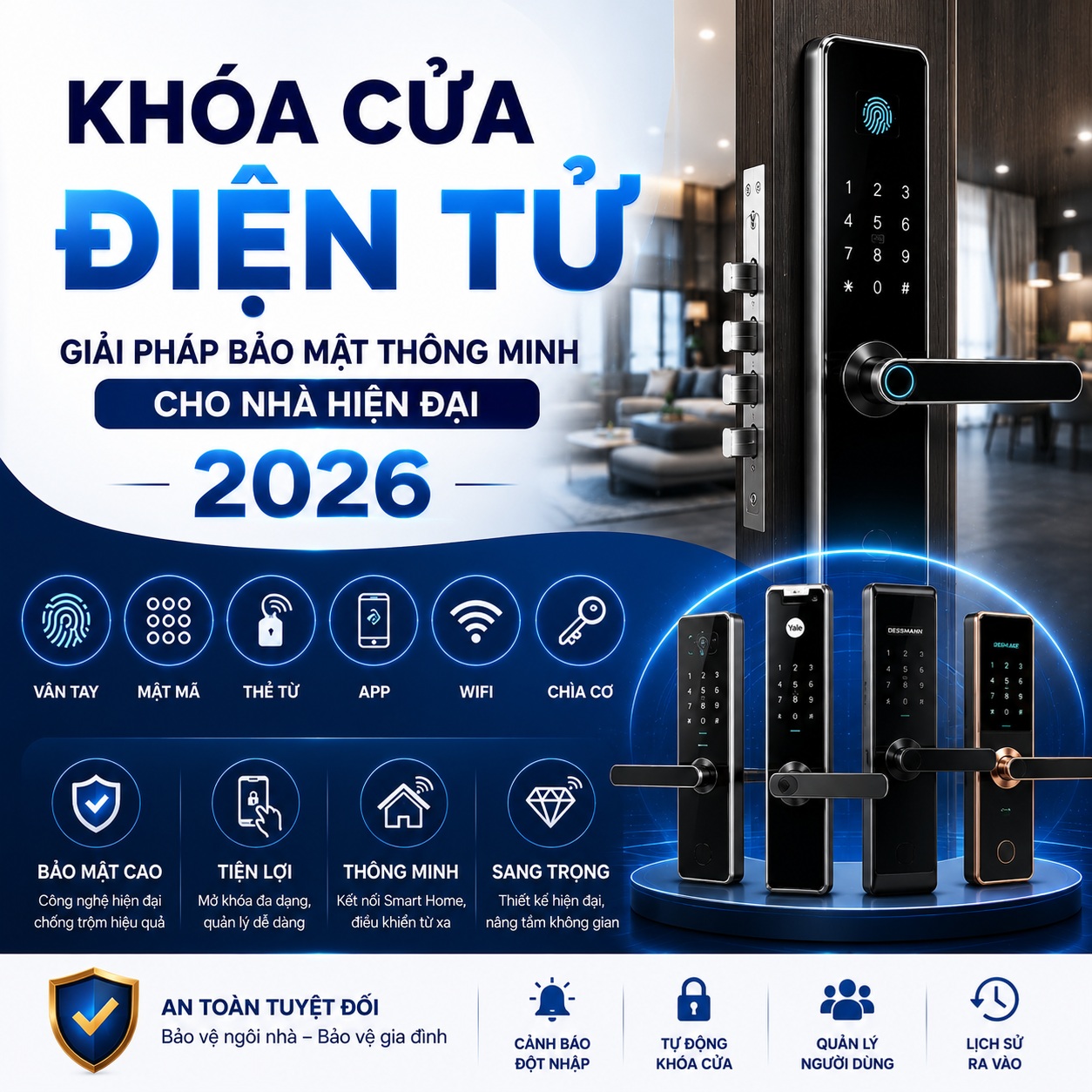 Khóa Cửa Điện Tử