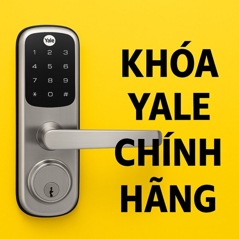 Khoá điện tử Yale YDM3109 Khoá Yale Chính Hãng