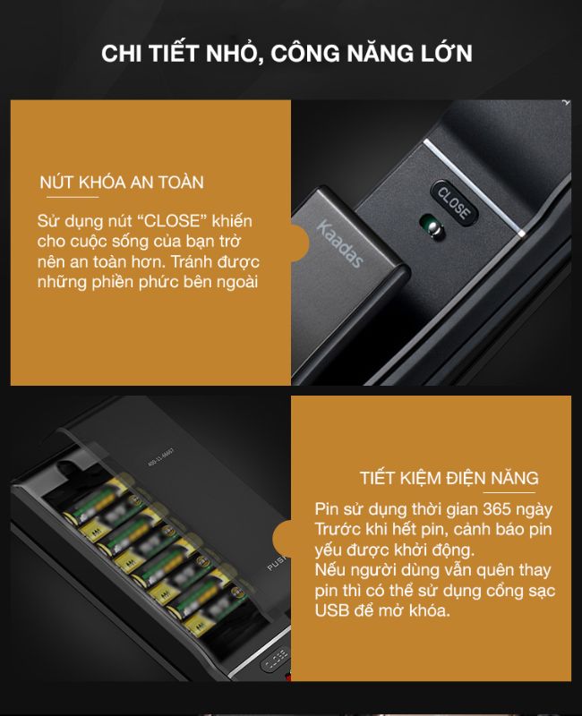 Khoá Điện Tử KAADAS K9 KAADAS K9 4