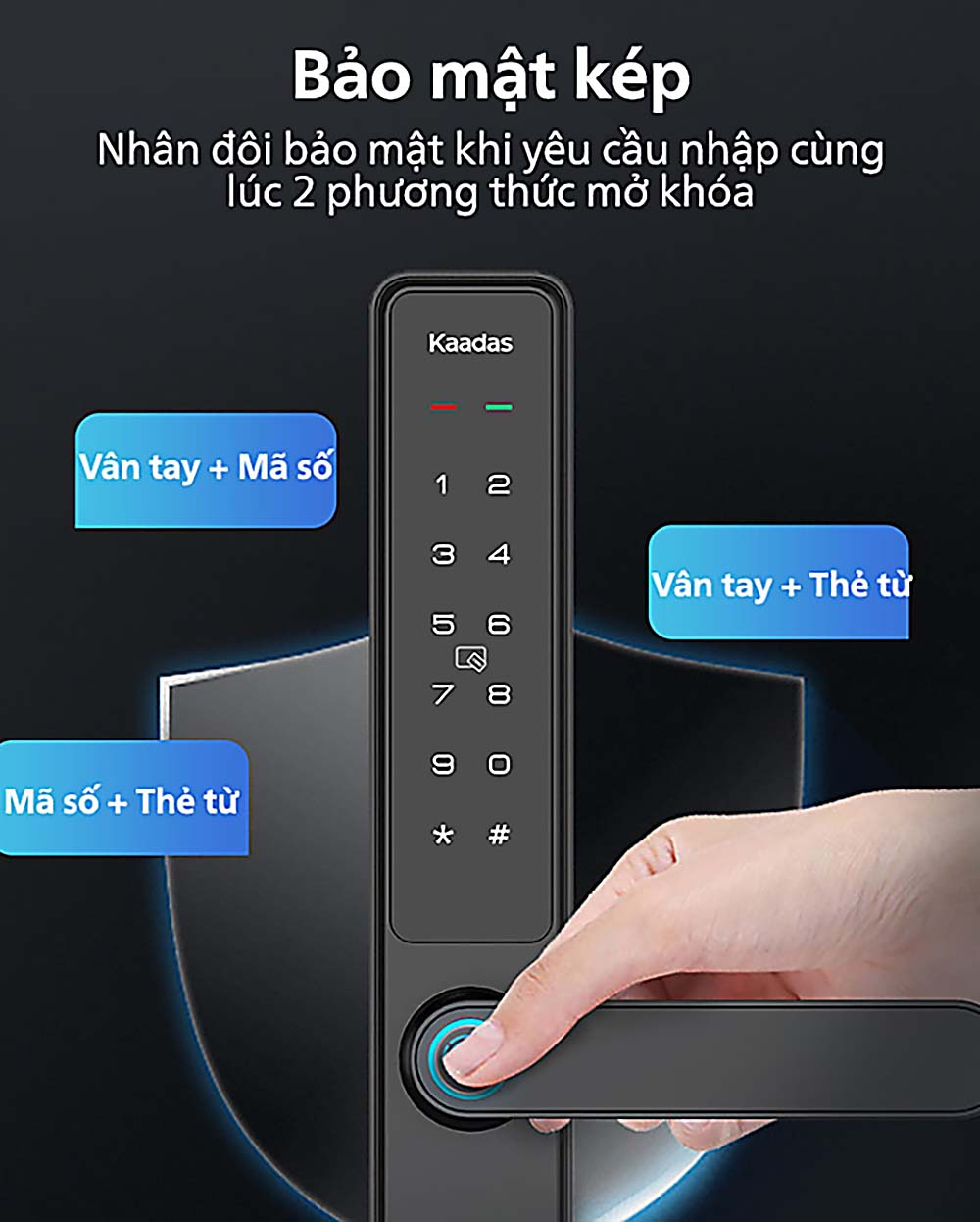 Khoá Điện Tử KAADAS S10-5W KAADAS S10 5W 5