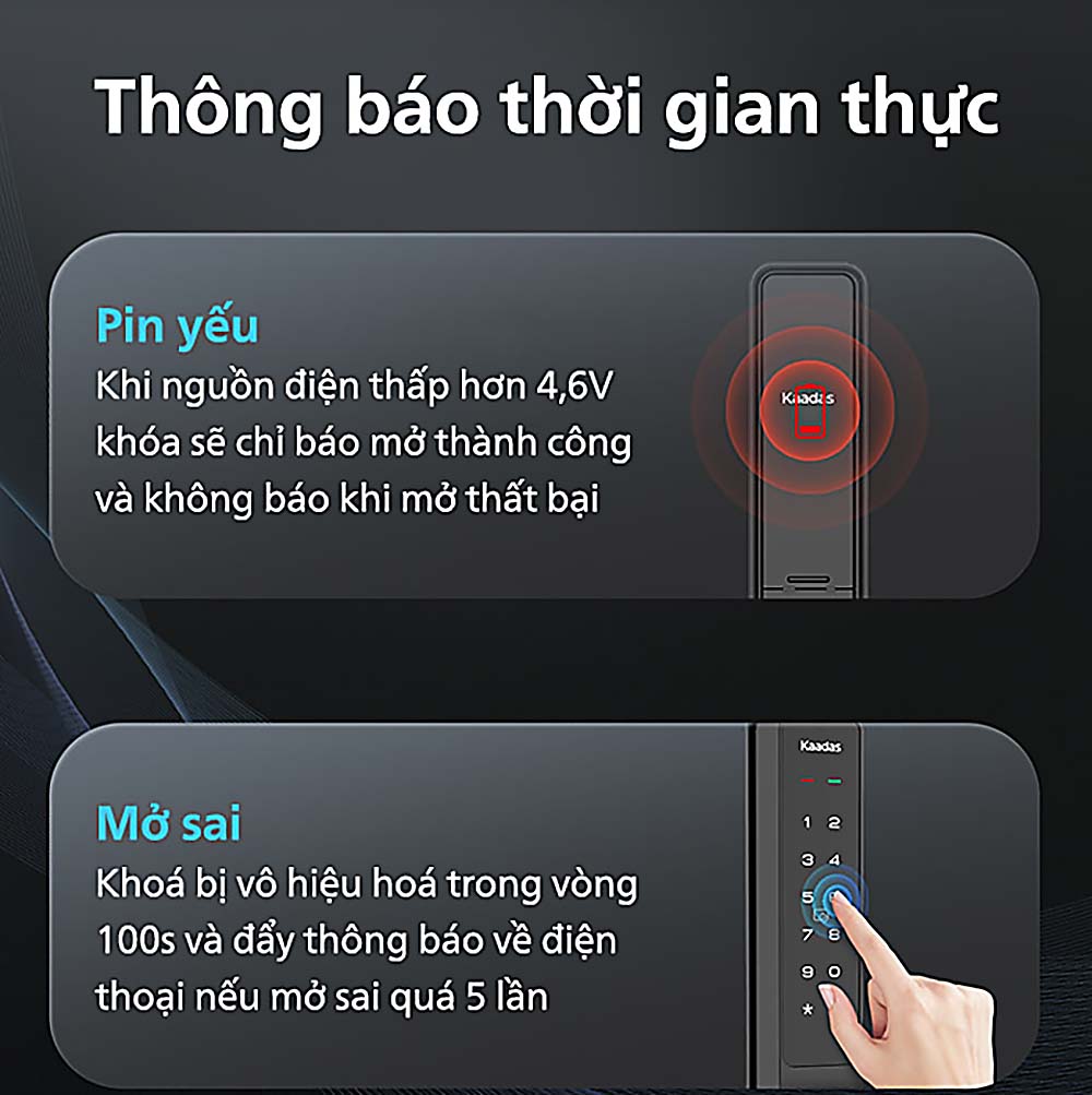 Khoá Điện Tử KAADAS S10-5W KAADAS S10 5W 6