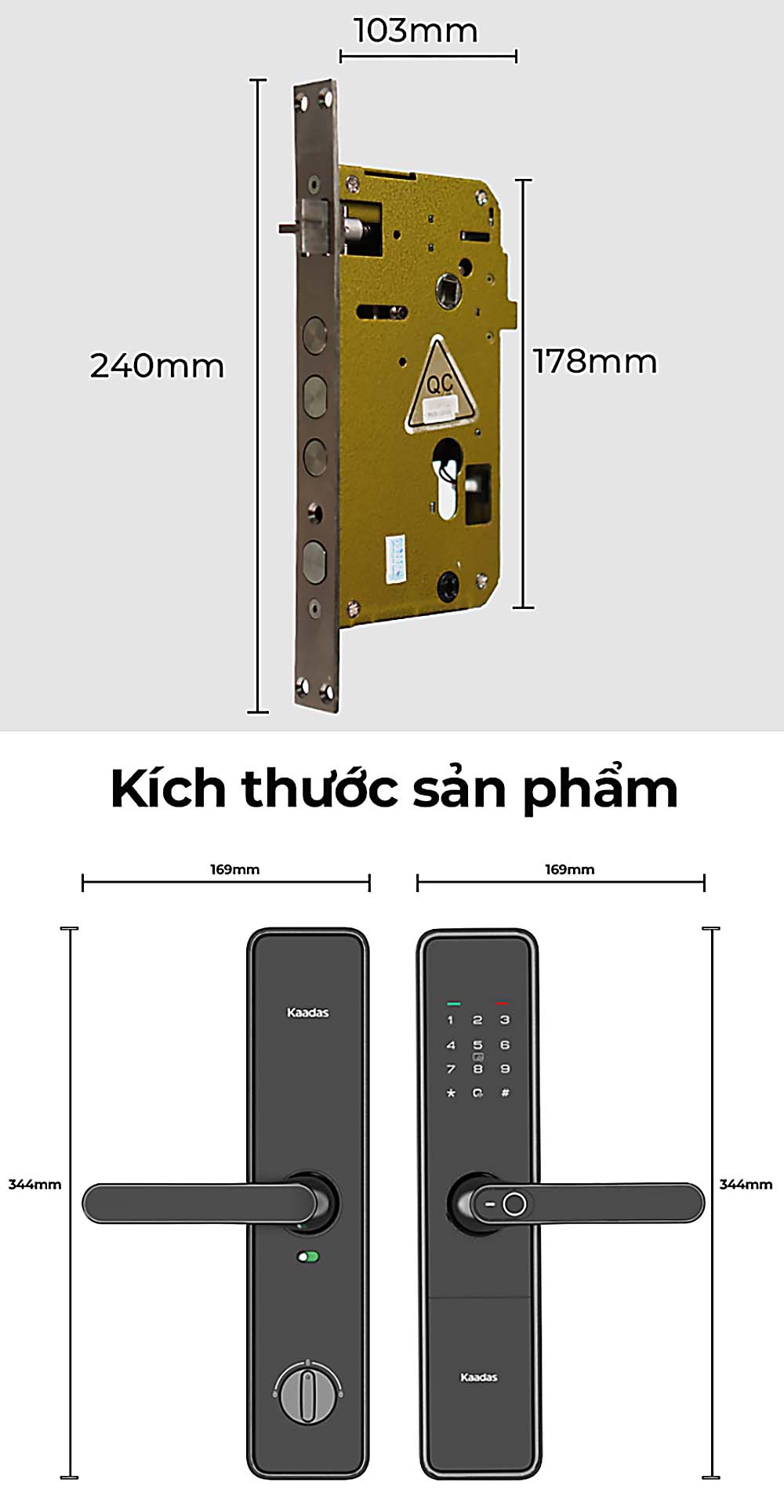 Khoá Điện Tử KAADAS S500-5W KAADAS S500 5W 7