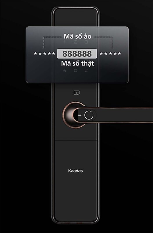 Kaadas S500 Trang bi ma so ao chong nh trom