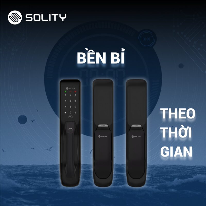 Khoá Điện Tử SOLITY GP-3000BK
