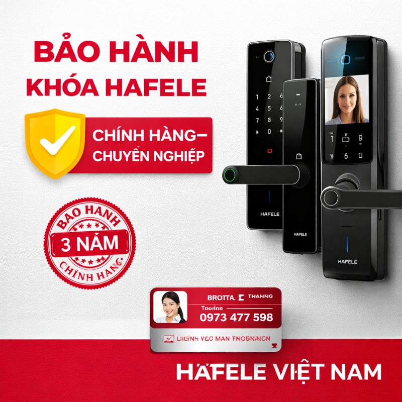 Bao hanh khoa HAFELE