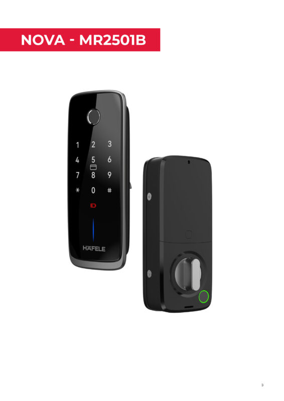 Khóa điện tử HAFELE Nova - MR2501B Khoa dien tu HAFELE Nova MR2501B 11 Page 3