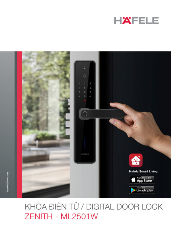 Khóa điện tử HAFELE Zenith - ML2501W Khoa dien tu HAFELE Zenith ML2501W 11 Page 1