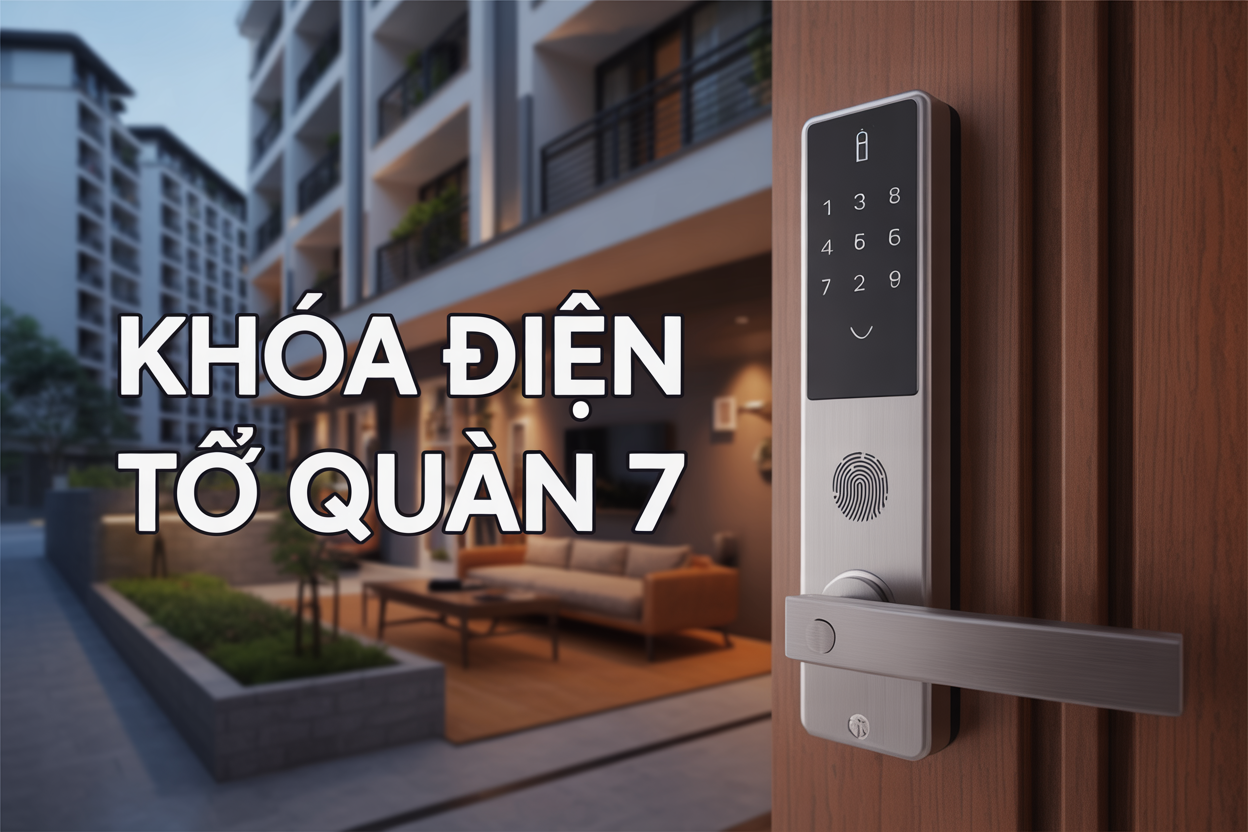 Khoá Điện Tử Quận 7 Khoá Điện Tử Quận 7