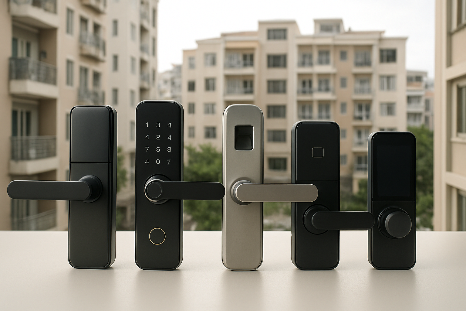 Khoá Điện Tử Quận 7 Các loại khóa điện tử phù hợp cho người dân Quận 7