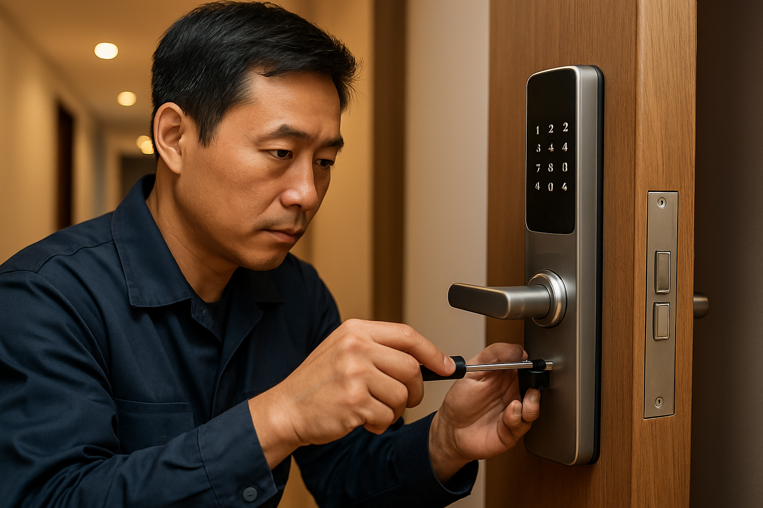 Khoá Điện Tử Quận 7 Dịch vụ chuyên nghiệp về cài đặt khóa điện tử