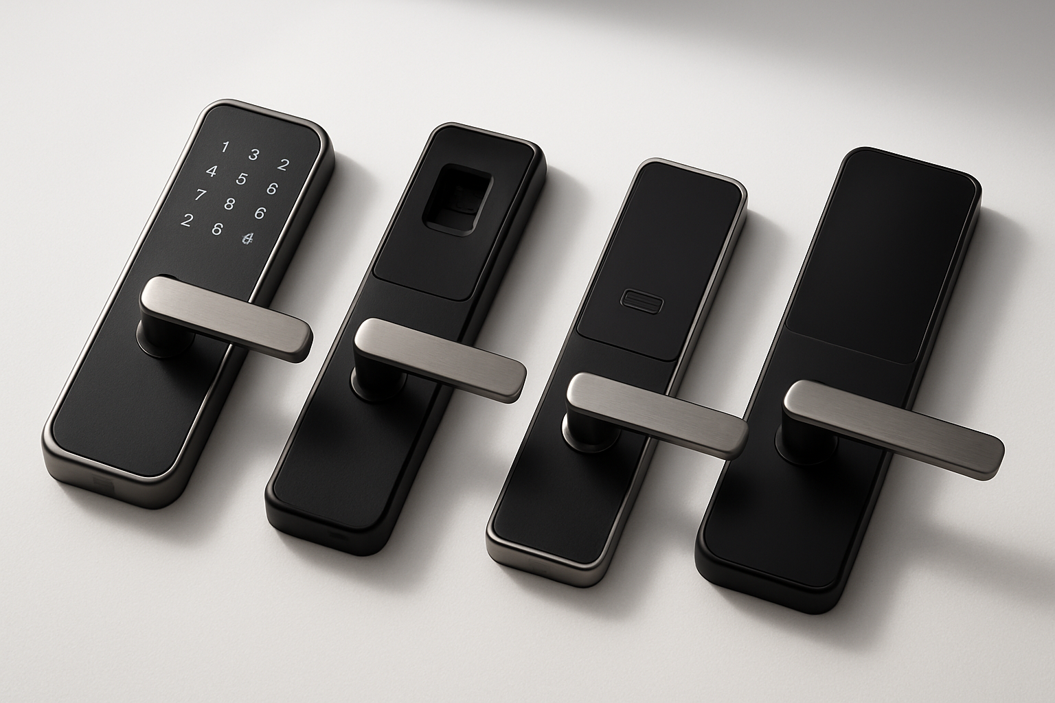 Các loại ổ khóa điện tử phổ biến trên thị trường