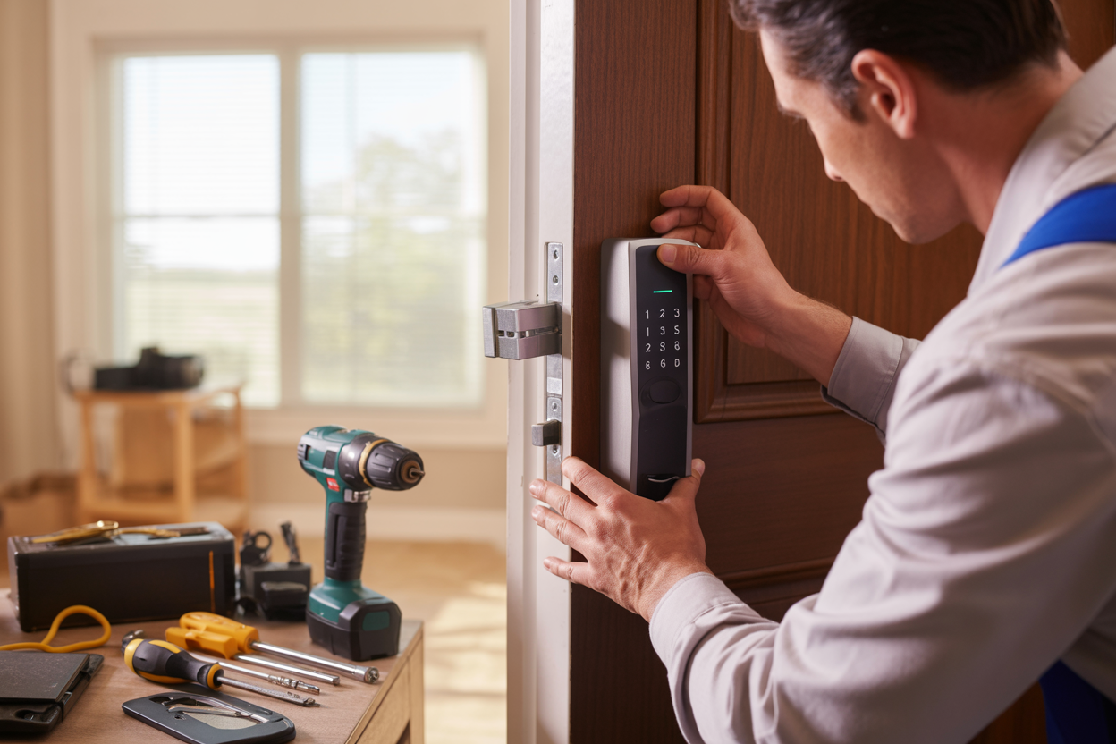 Lắp đặt và Bảo Trì Khóa Điện Tử Đúng Cách