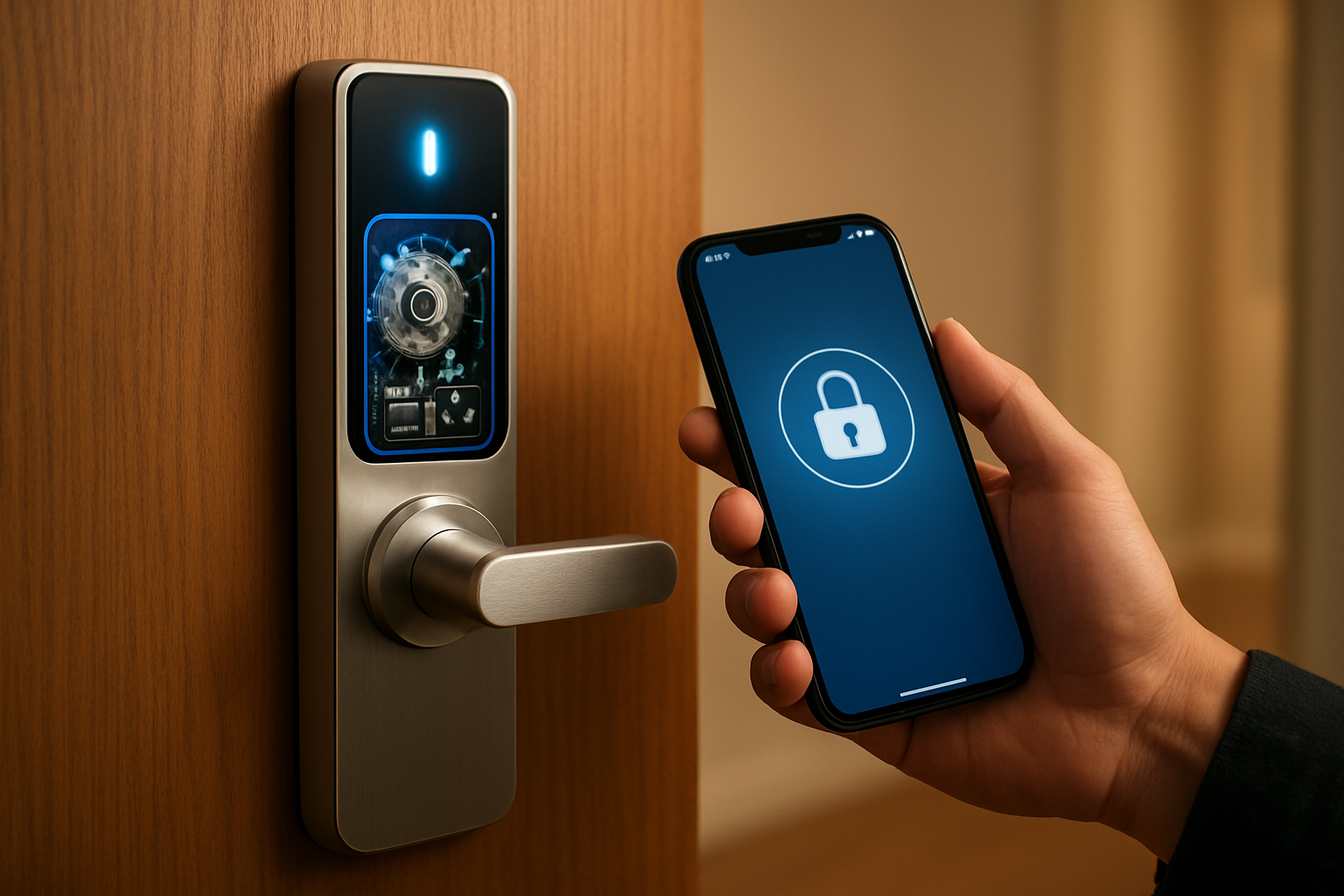 Quy trình mở khóa thông tin tự động