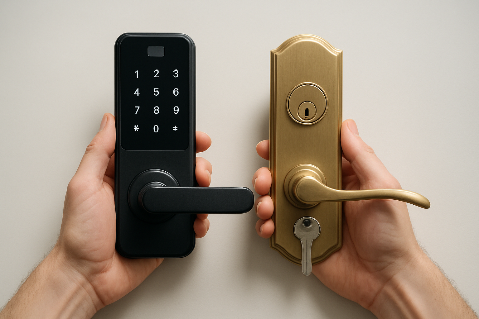 Ưu nhược điểm khóa điện tử so với khóa cơ Lựa chọn phù hợp theo nhu cầu sử dụng