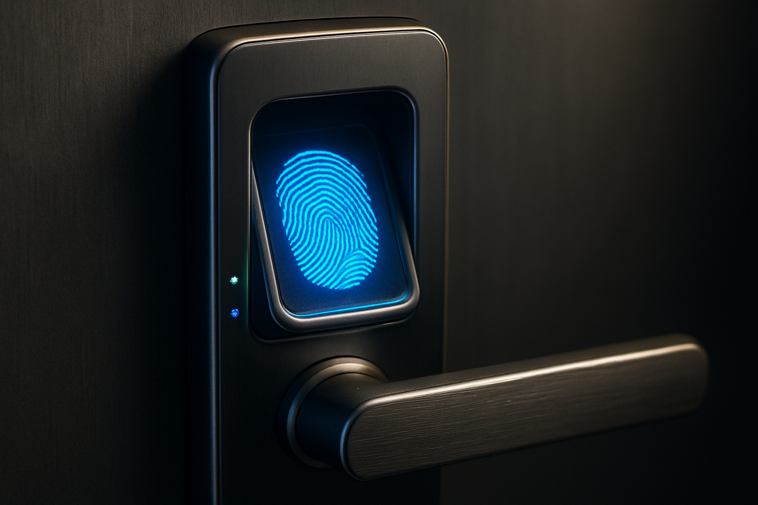 Nguyên lý vận hành khóa điện tử vân tay Cơ chế nhận dạng vân tay trong khóa điện tử