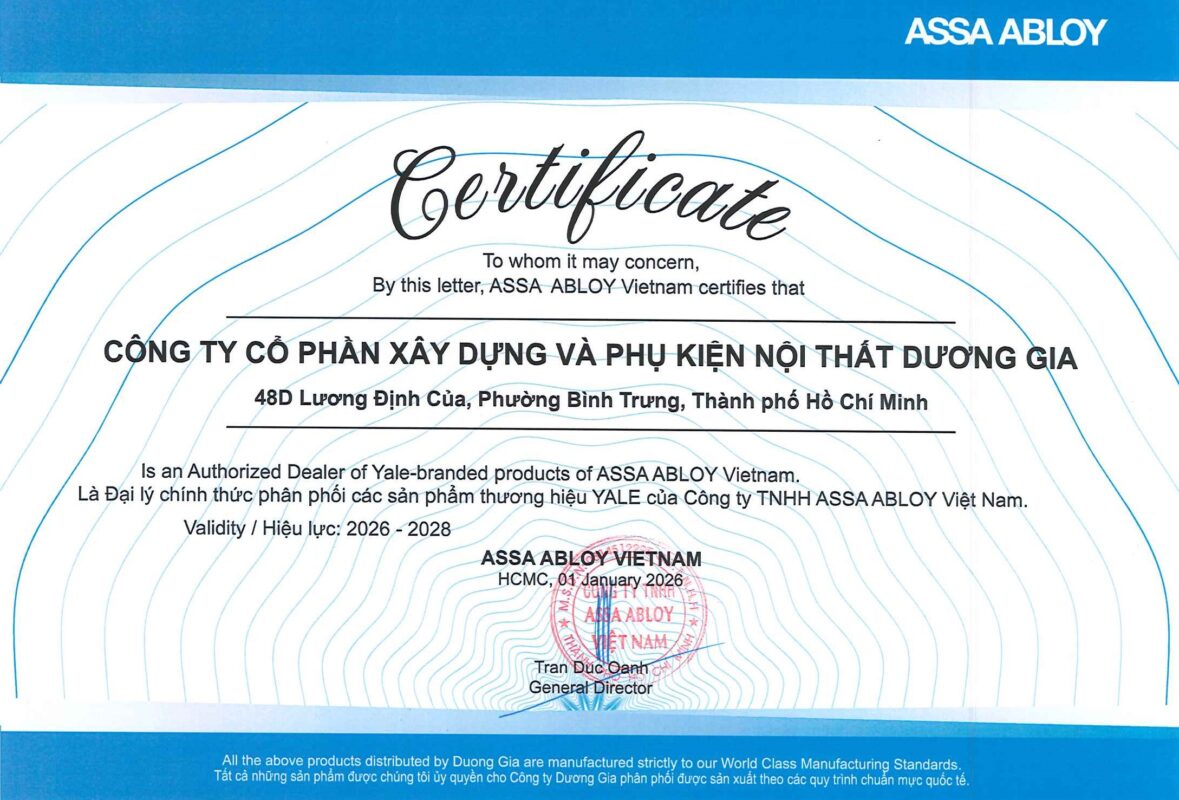Khoá Điện Tử YALE YDM 3109AF Yale Duong Gia Dai ly phan phoi chinh thuc cac san pham thuong hieu Yale