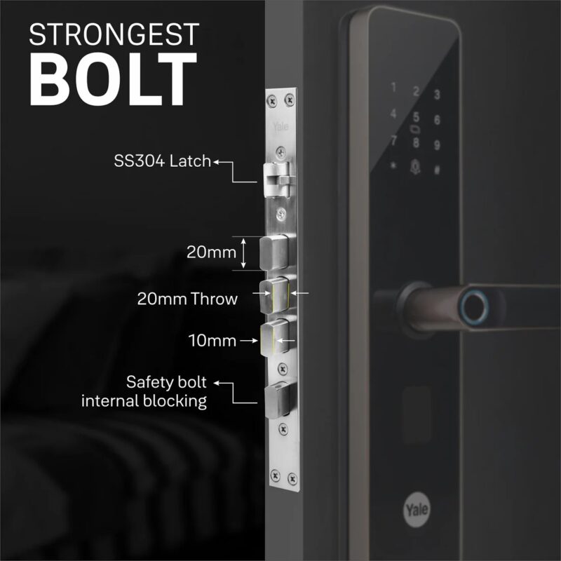 So Sánh Khóa Điện Tử Yale YDME 100 NXT Và Khóa Điện Tử Yale YDME 100A Yale YDME 100A 55 1
