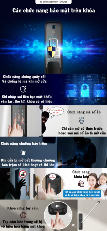 Khóa Vân Tay Schlage S7100F SCHLAGE S 6500F 4