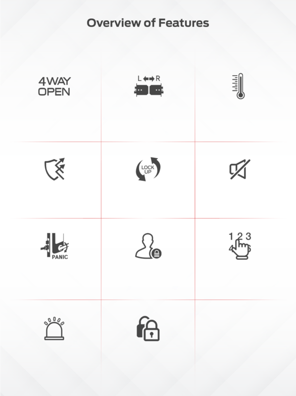 Khóa Vân Tay Schlage S6500F overview of Features1