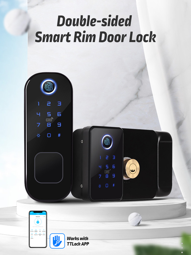 Khoá Điện Tử Cổng Sắt 2 Mặt Eurolock R1 Eurolock R1 1
