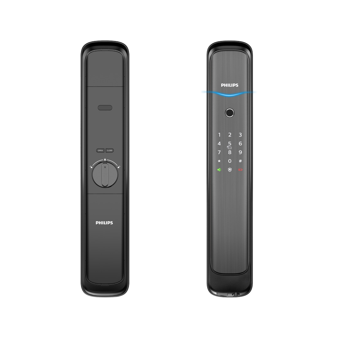 Khóa Vân Tay Nhận Diện Khuôn Mặt Philips DDL702E
