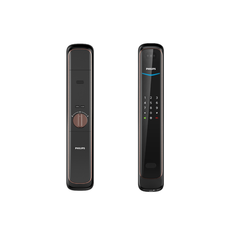 Khóa Khuôn Mặt Philips DDL702 Chính Hãng Face ID 3D Thông Minh Cao Cấp Khoa Khuon Mat Philips PHILIPS DDL702