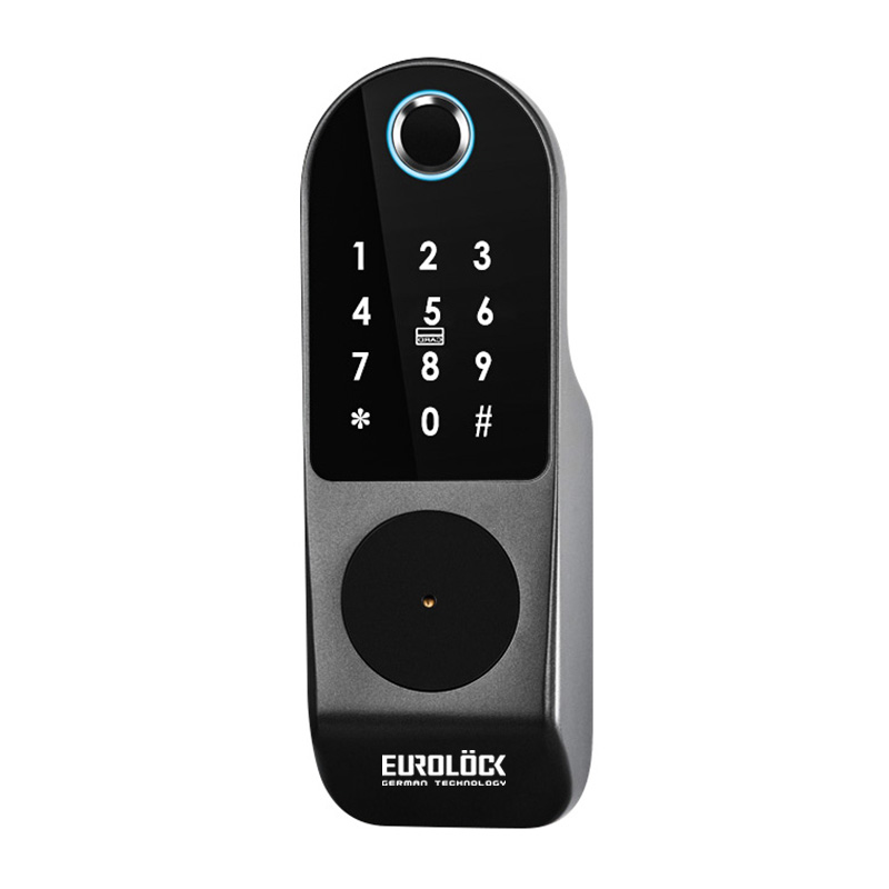 Khoá Điện Tử Cổng Sắt 2 Mặt Eurolock R1-2