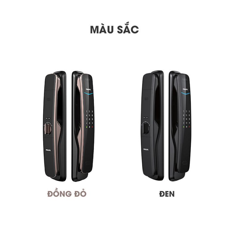 Khóa Khuôn Mặt Philips DDL702 Chính Hãng Face ID 3D Thông Minh Cao Cấp Philips DDL702 7
