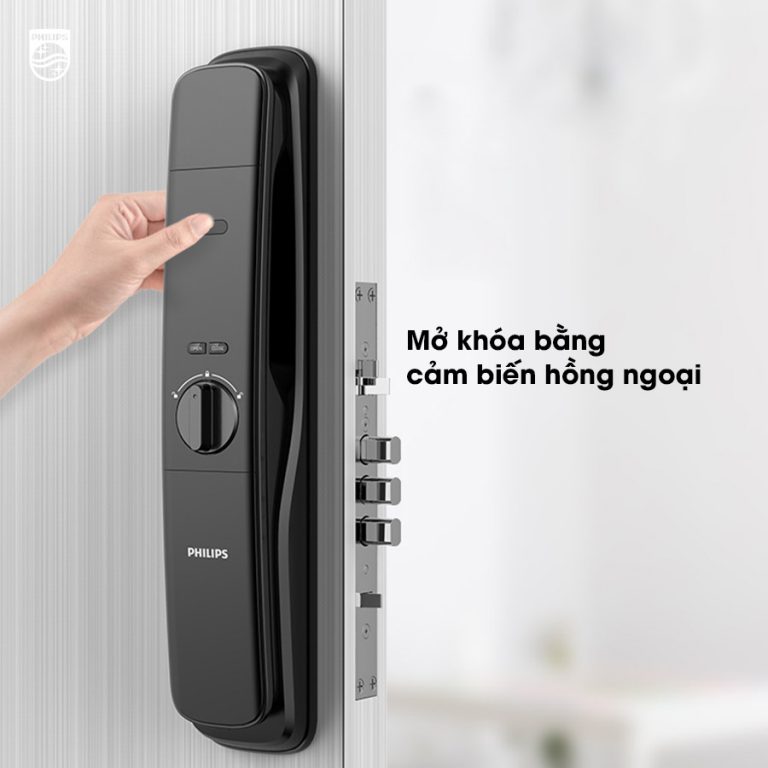 Khóa Khuôn Mặt Philips DDL702 Chính Hãng Face ID 3D Thông Minh Cao Cấp Philips DDL702 9