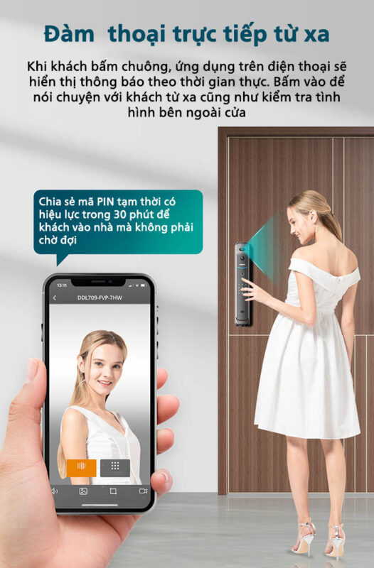 khoa cua dien tu philips ddl709 7hws 4