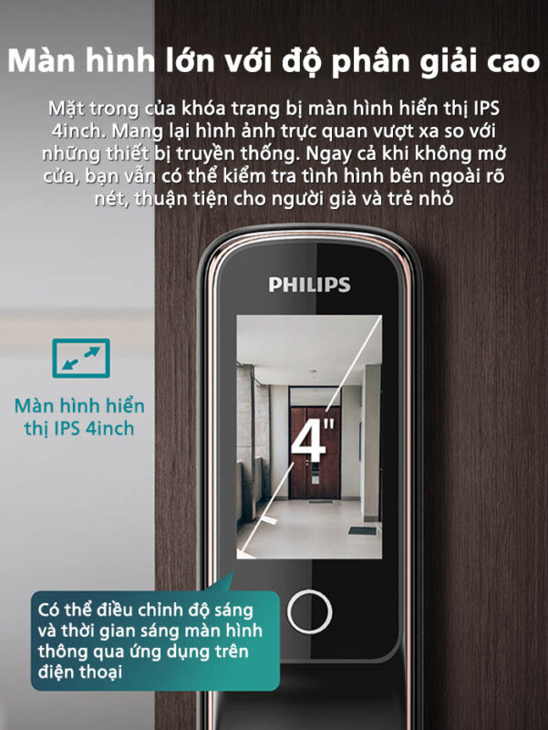 khoa cua dien tu philips ddl709 7hws 5