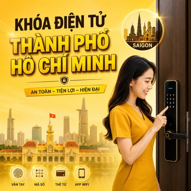 Khóa Điện Tử Thành Phố Hồ Chí Minh Khóa Điện Tử Thành Phố Hồ Chí Minh