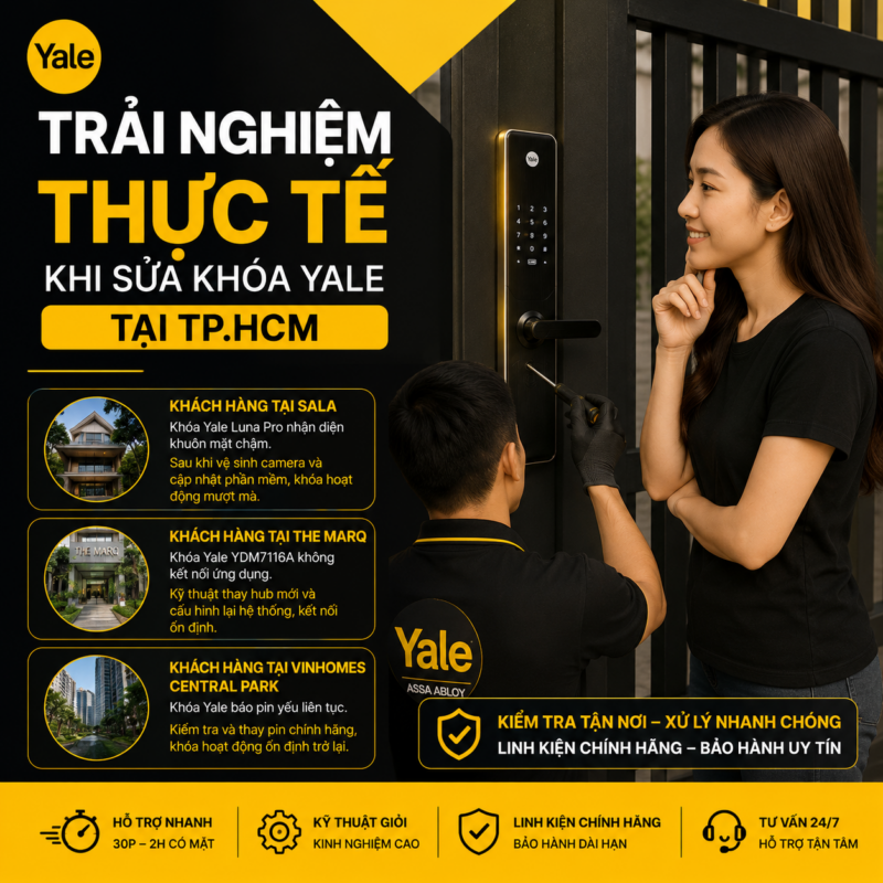Sửa Khóa Yale TP Hồ Chí Minh trai nghiem thuc te khi sua khoa yale tai tp hcm