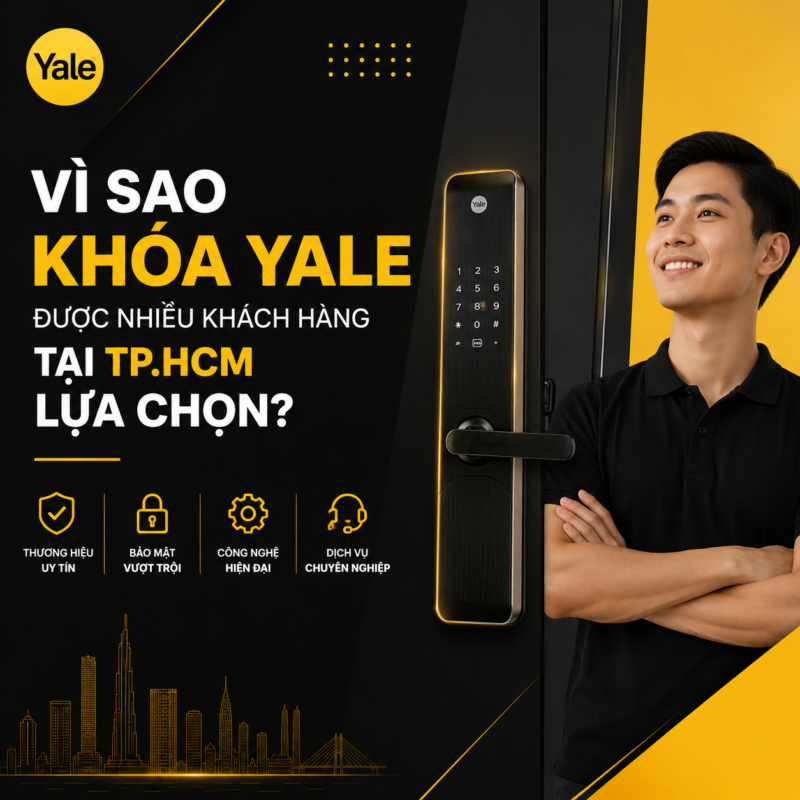 Sửa Khóa Yale TP Hồ Chí Minh vi sao khoa yale duoc nhieu khach hang tai tp hcm lua chon