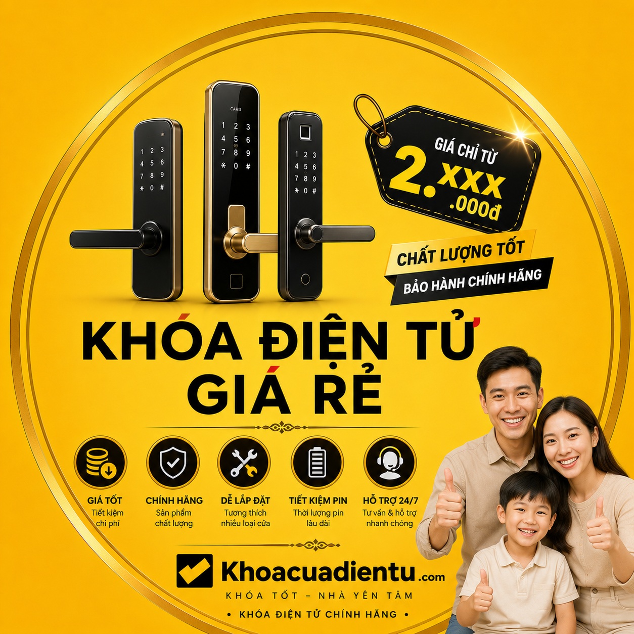 khoa cua dien tu gia re chinh hang khoacuadientu