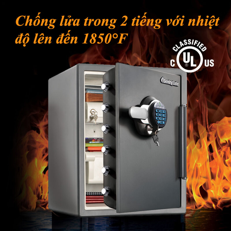 Két Sắt Chống Cháy SentrySafe STW205GYC STW205GYC 3