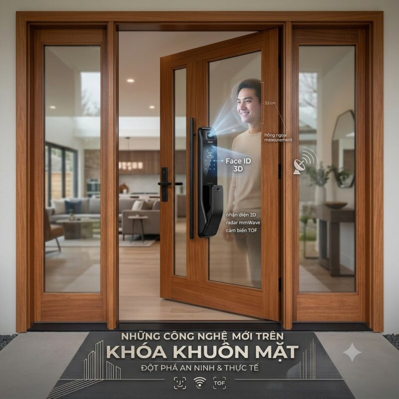Những Công Nghệ Mới Trên Khóa Khuôn Mặt