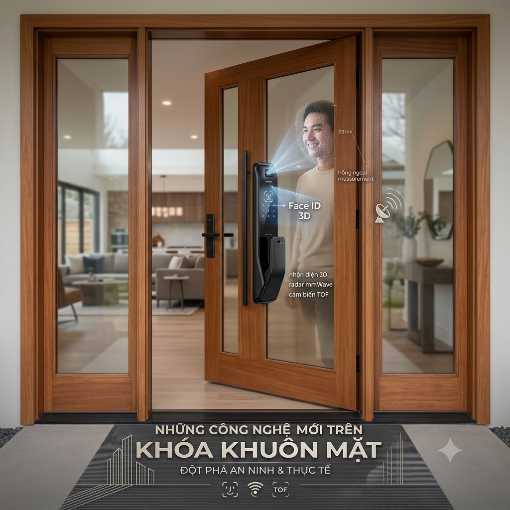 Những Công Nghệ Mới Trên Khóa Khuôn Mặt Những Công Nghệ Mới Trên Khóa Khuôn Mặt