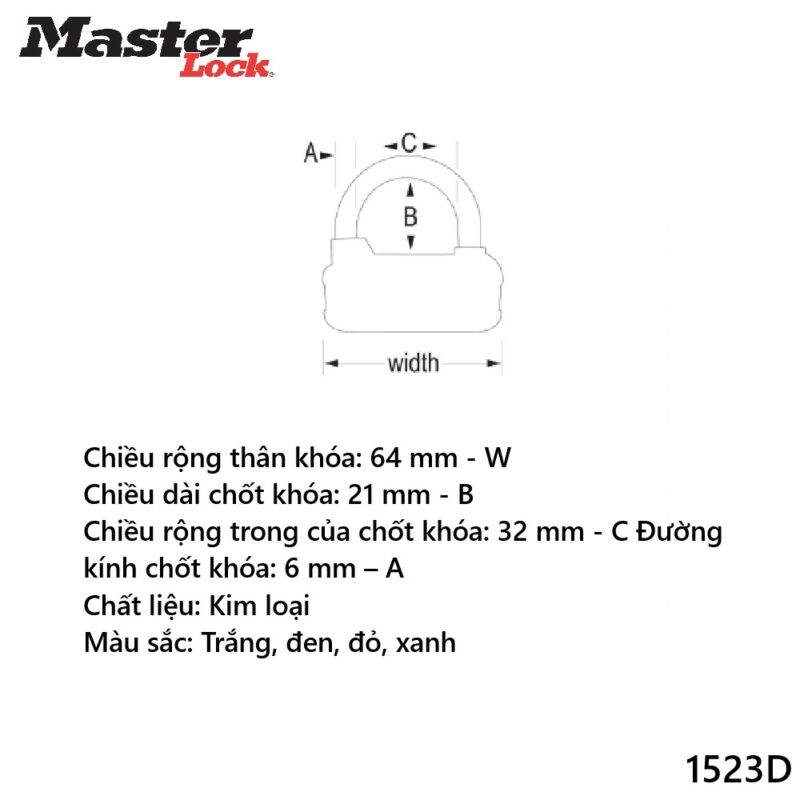 Masterlock 1523D