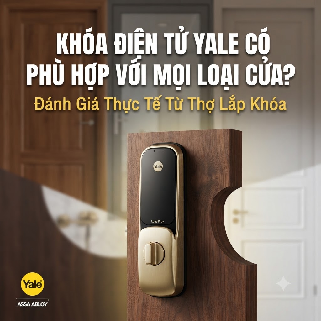 Khóa Điện Tử Yale Có Phù Hợp Với Mọi Loại Cửa? Khóa Điện Tử Yale Có Phù Hợp Với Mọi Loại Cửa?