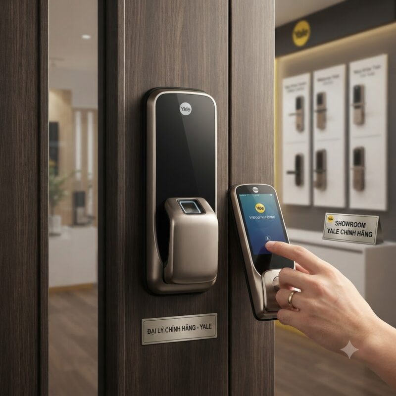 Mua Khóa Điện Tử Yale Chính Hãng Ở Đâu Uy Tín?
