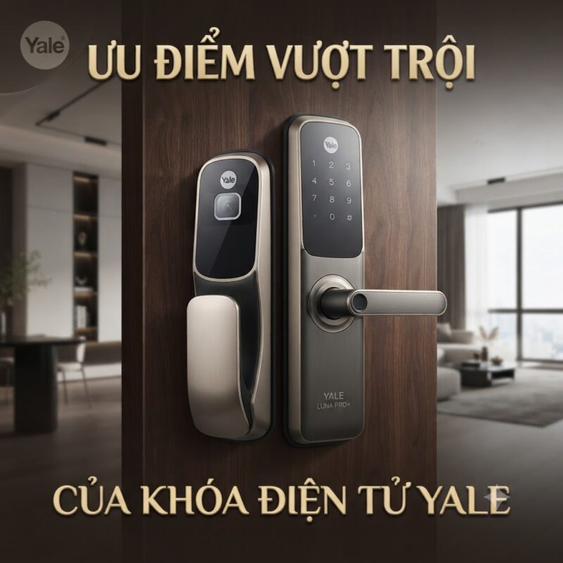 Ưu Điểm Vượt Trội Của Khóa Điện Tử Yale