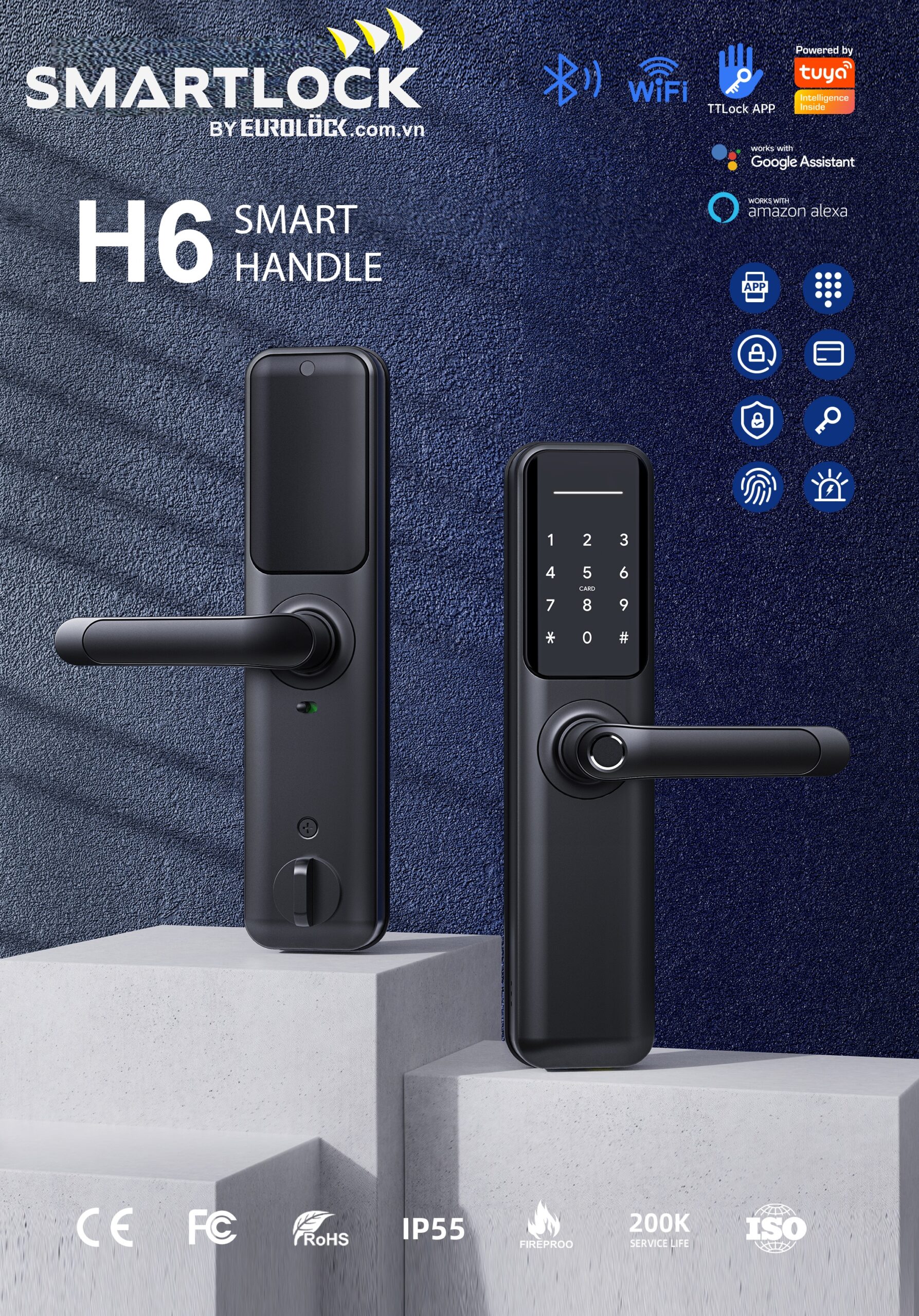 Khóa Thông Minh SMARTLOCK H6 SMART LOCK H6 1 scaled