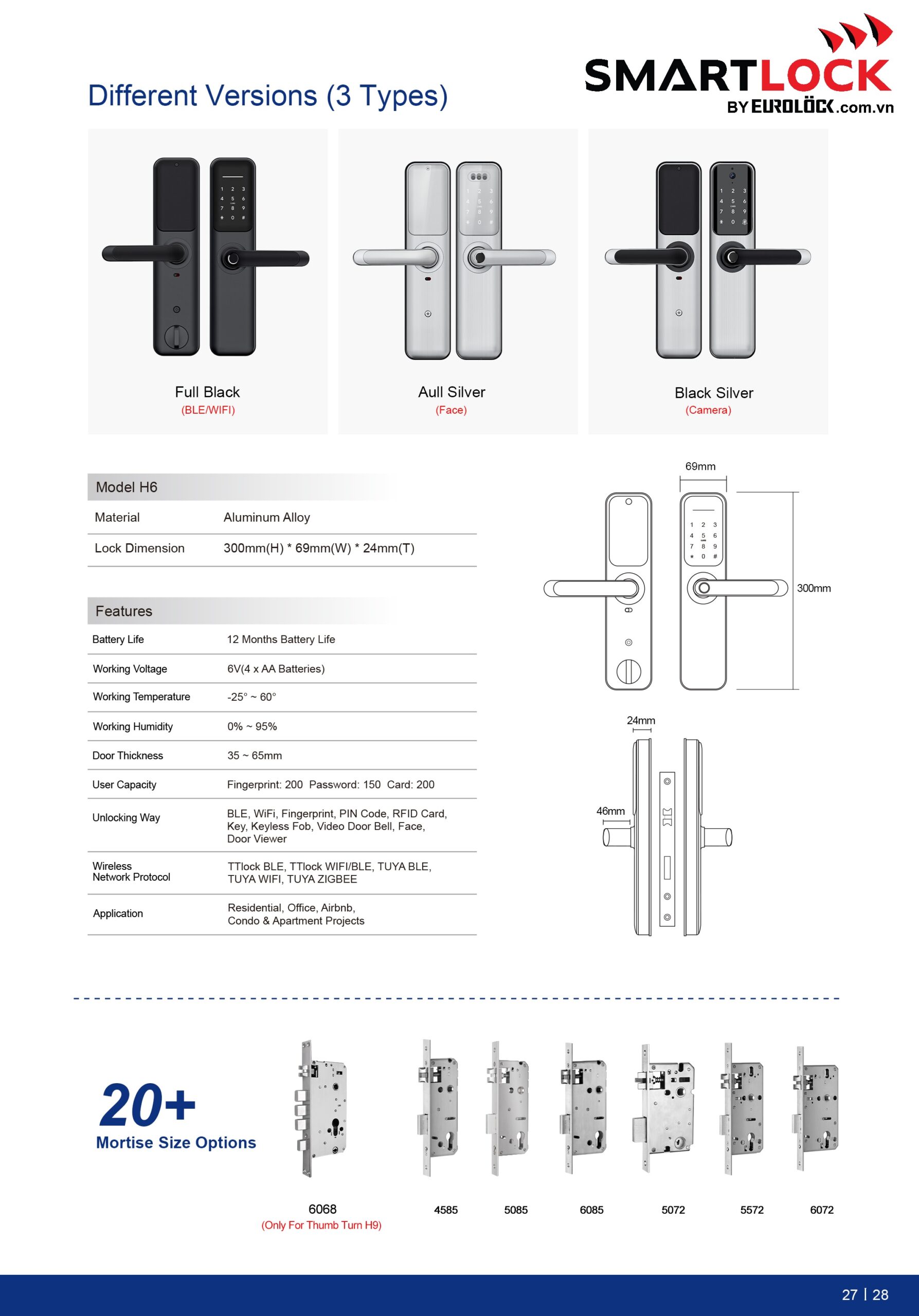 Khóa Thông Minh SMARTLOCK H6 SMART LOCK H6 2 scaled