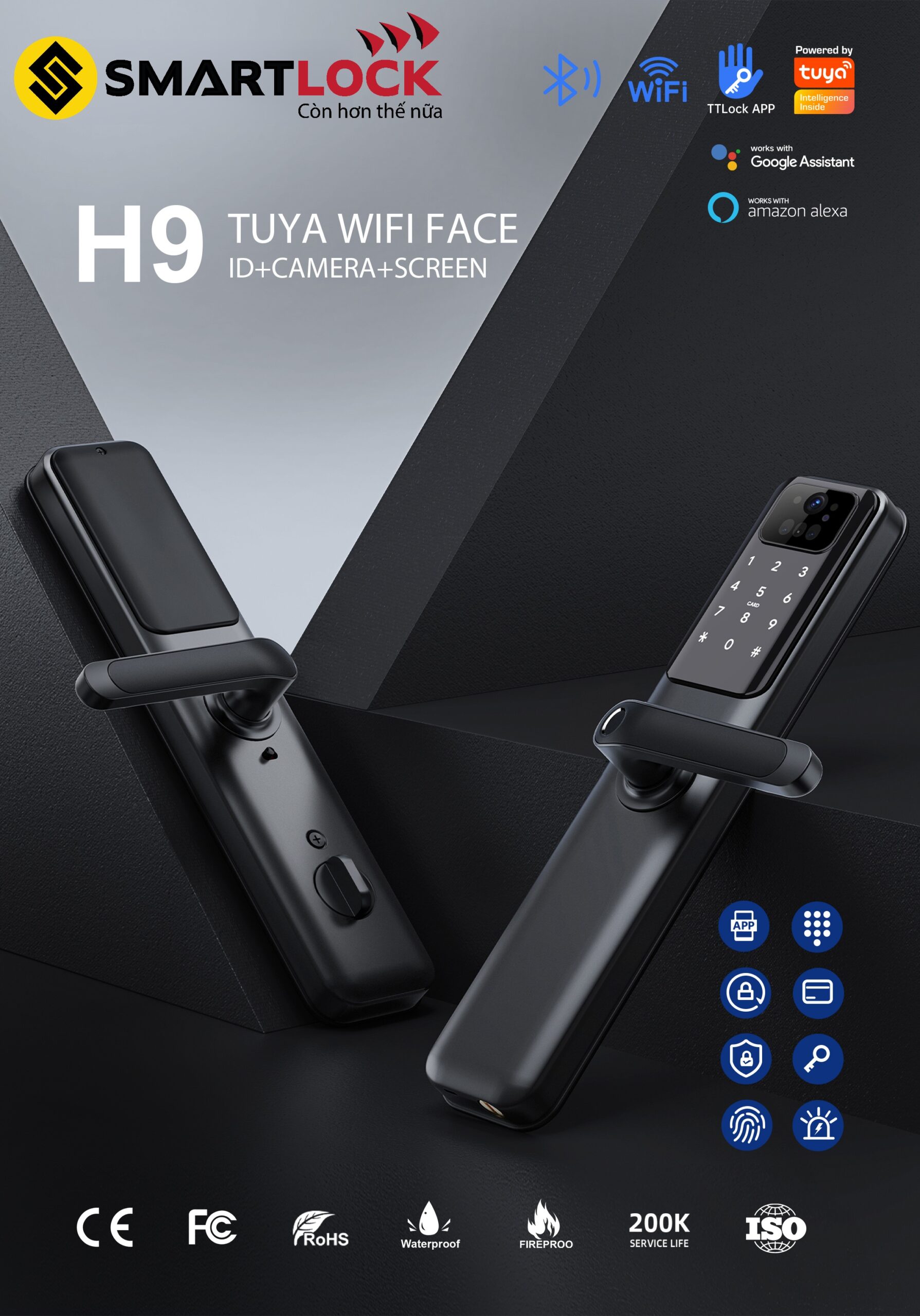 Khóa Thông Minh SMARTLOCK H9 SMART LOCK H9 1 scaled