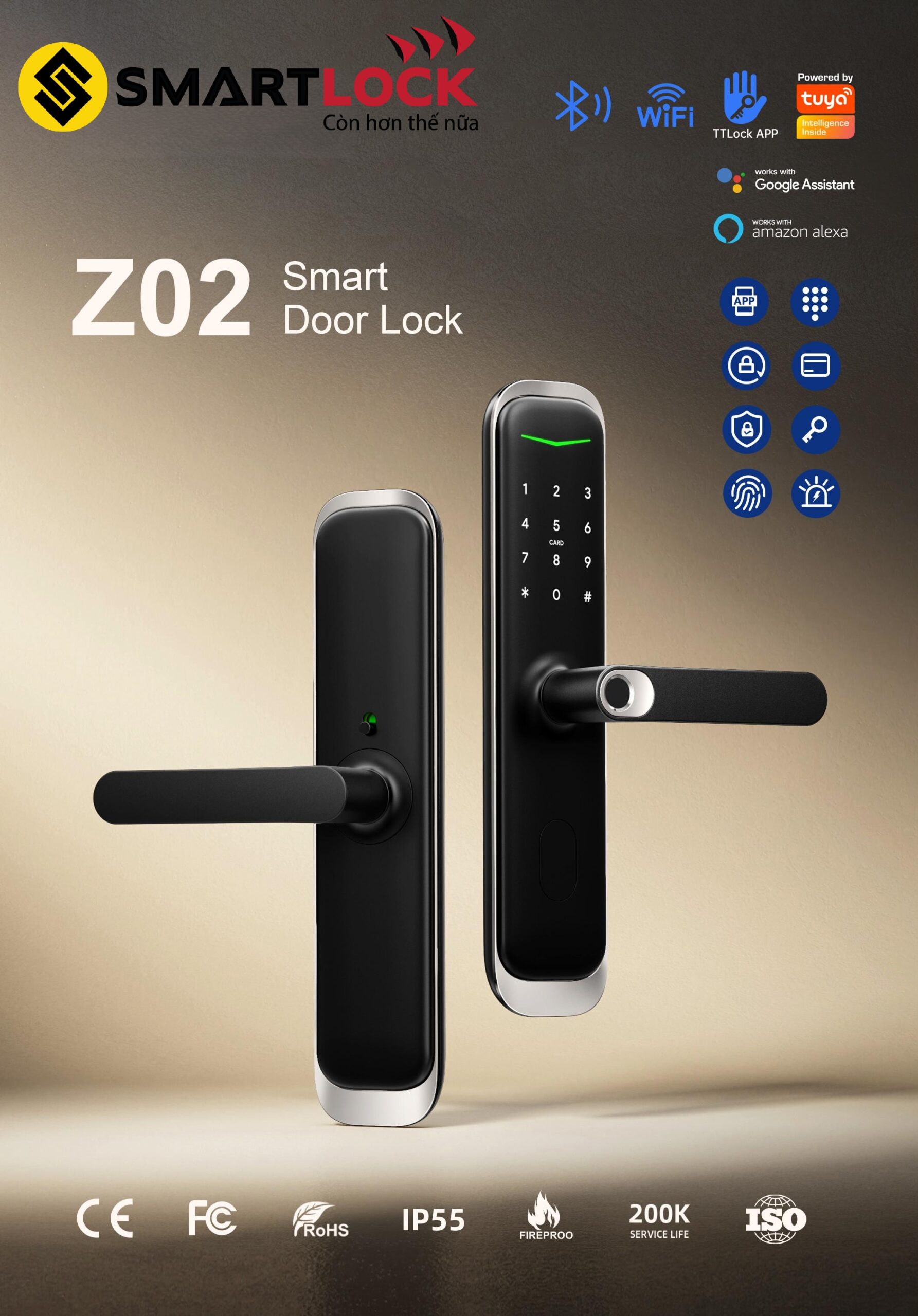 Khóa Thông Minh SMARTLOCK Z02 SMART LOCK Z 02 1 scaled