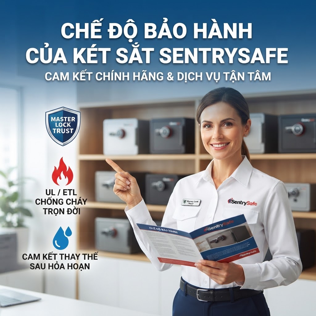 Chế Độ Bảo Hành Của Két Sắt SentrySafe