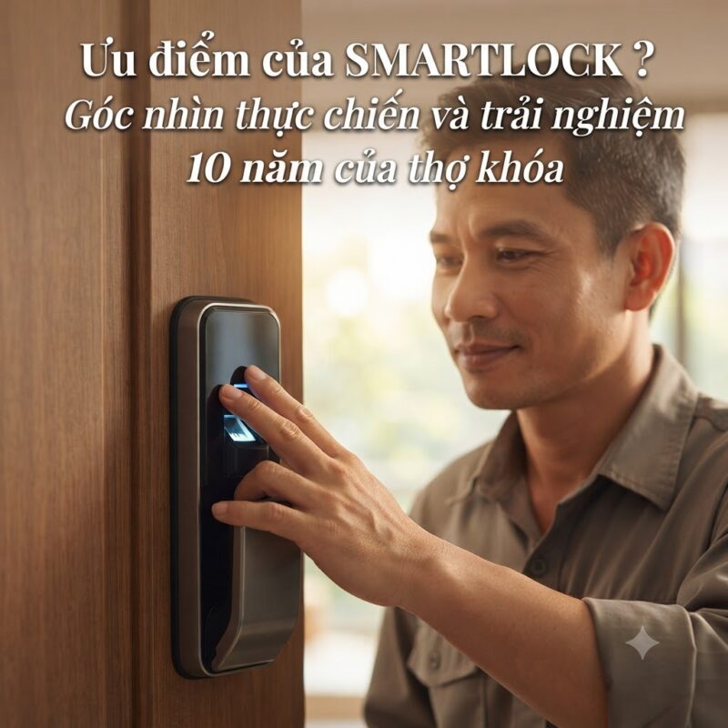 Ưu điểm của SMARTLOCK